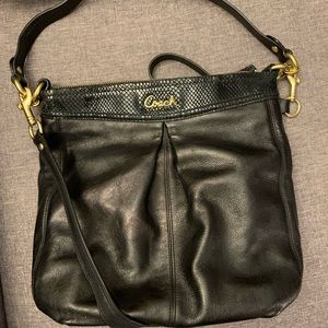 COACH Black Shoulder/Crossbody Handbag